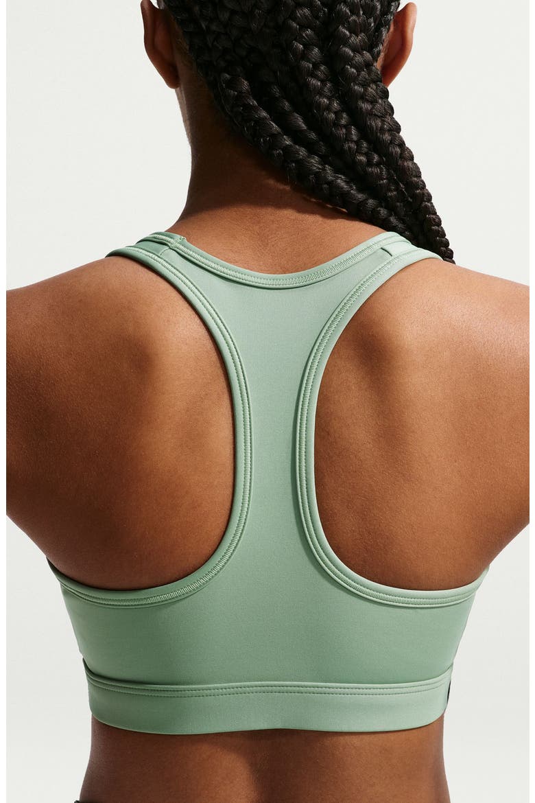 Dri-FIT Swoosh Medium Support Padded Sports Bra, Alternate, color, STEAM/ WHITE
