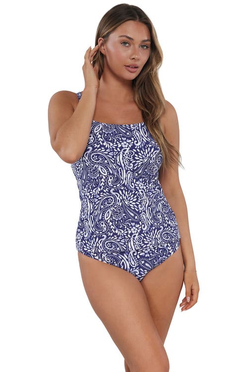 SUNSETS SUNSETS TAYLOR TANKINI SWIMSUIT TOP
