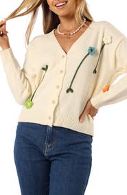 Petal
Pup Reign Flower Embellished Cardigan