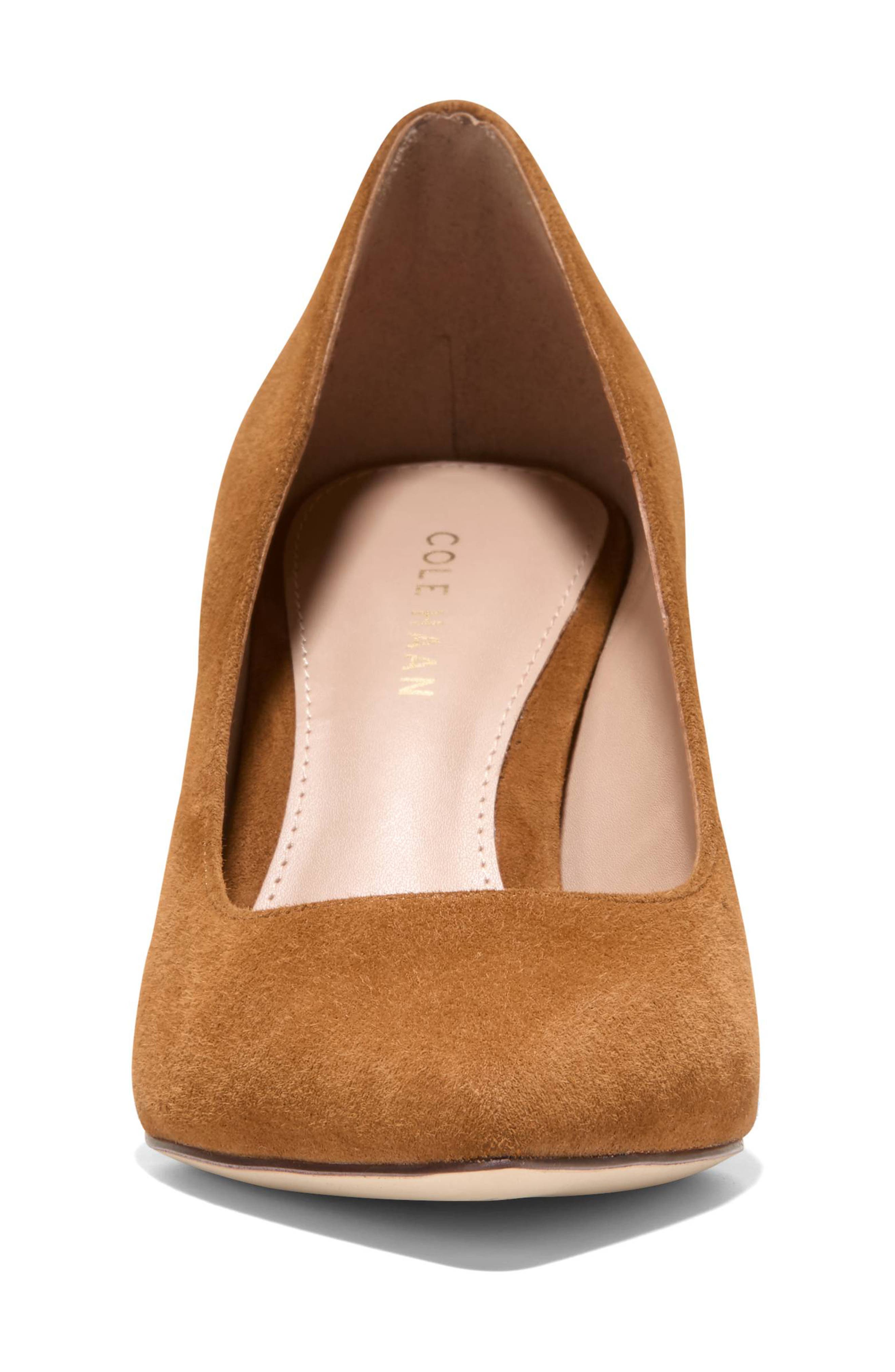 Mylah Pump, Alternate, color, TOBACCO SUEDE
