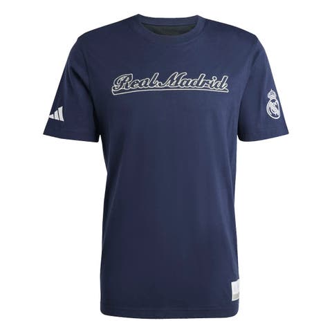 Men's adidas Blue Real Madrid US Pack T-Shirt