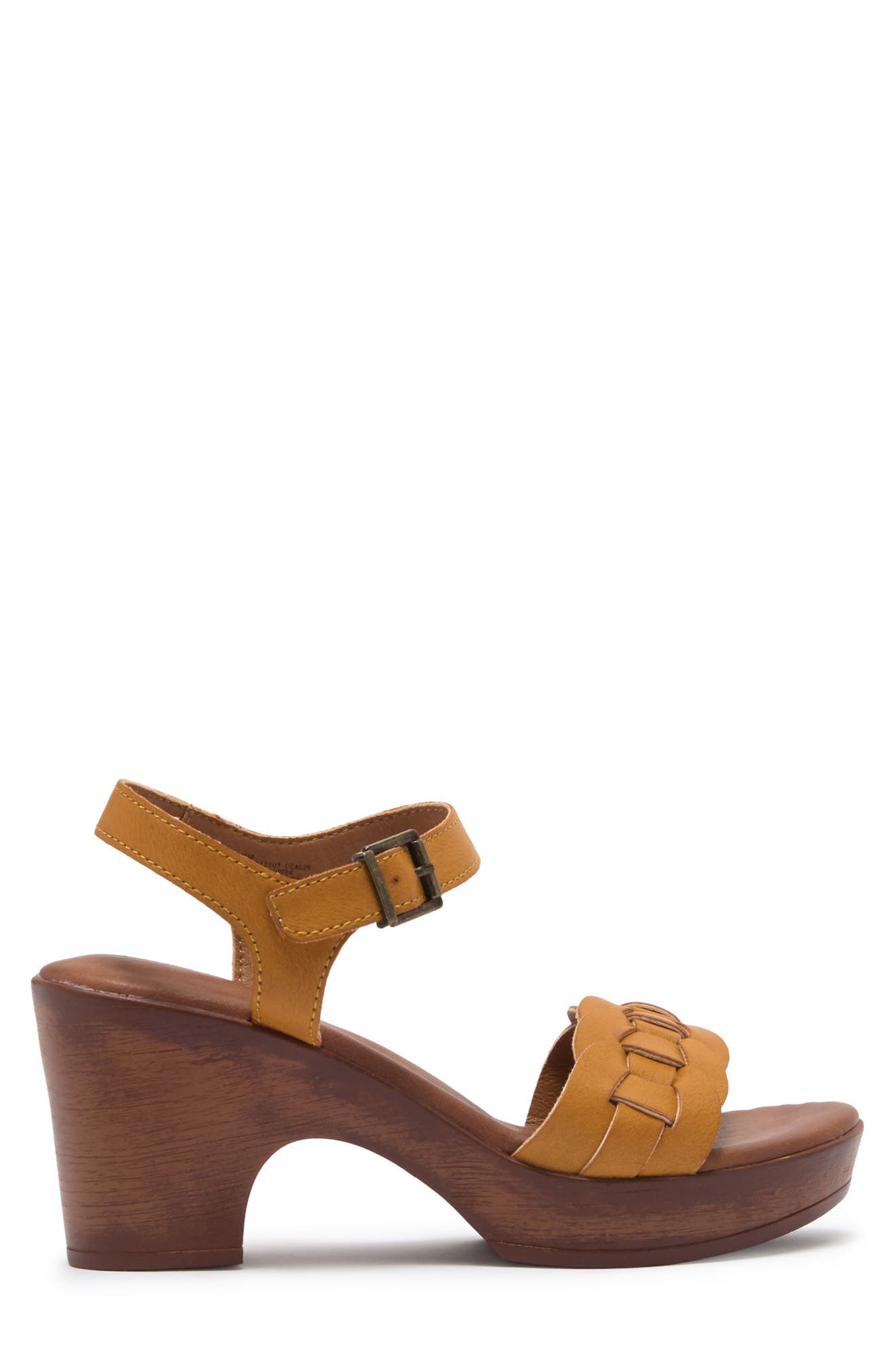 Gigi Platform Sandal, Alternate, color, YELLOW