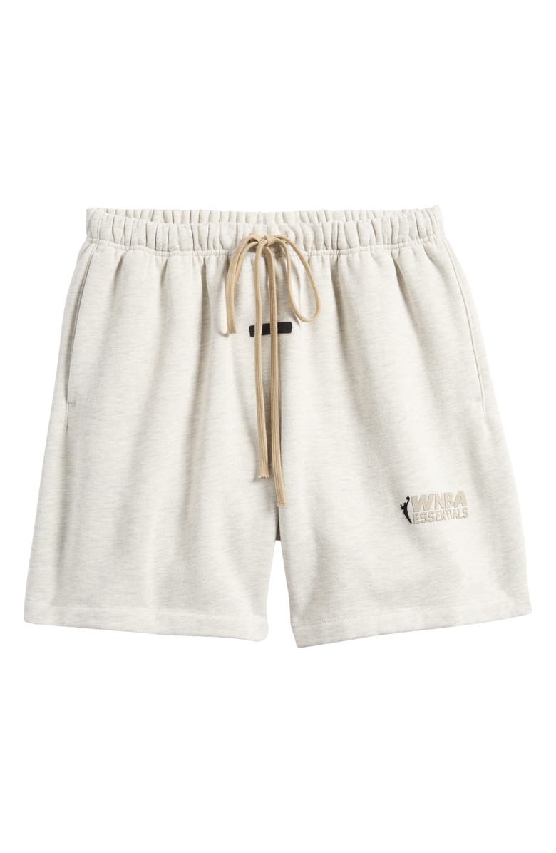 Fear of God Essentials x WNBA Cotton Blend Fleece Sweat Shorts, Alternate, color, 