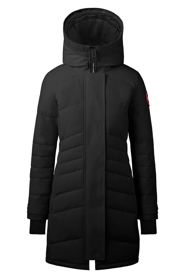 Lorette Water Resistant 625 Fill Power Down Parka, Alternate, color, BLACK - NOIR