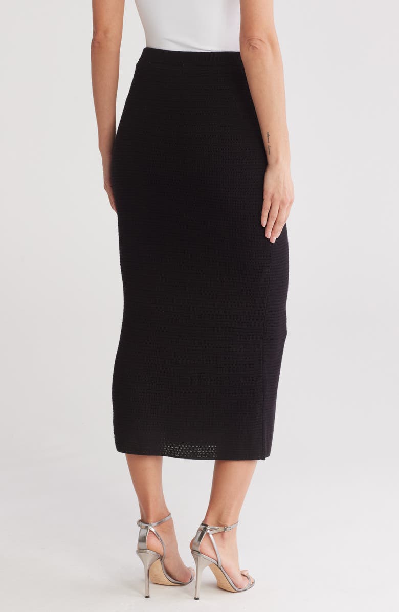 INDUSTRY REPUBLIC CLOTHING Open Stitch Lined Skirt, Alternate, color,