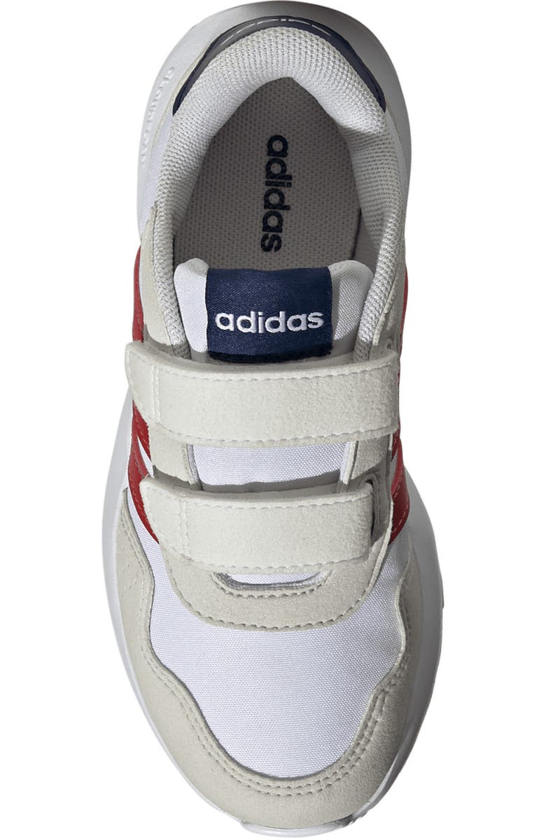 adidas Kids' Run 60s Sneaker, Alternate, color, White/ Red/ Dark Blue