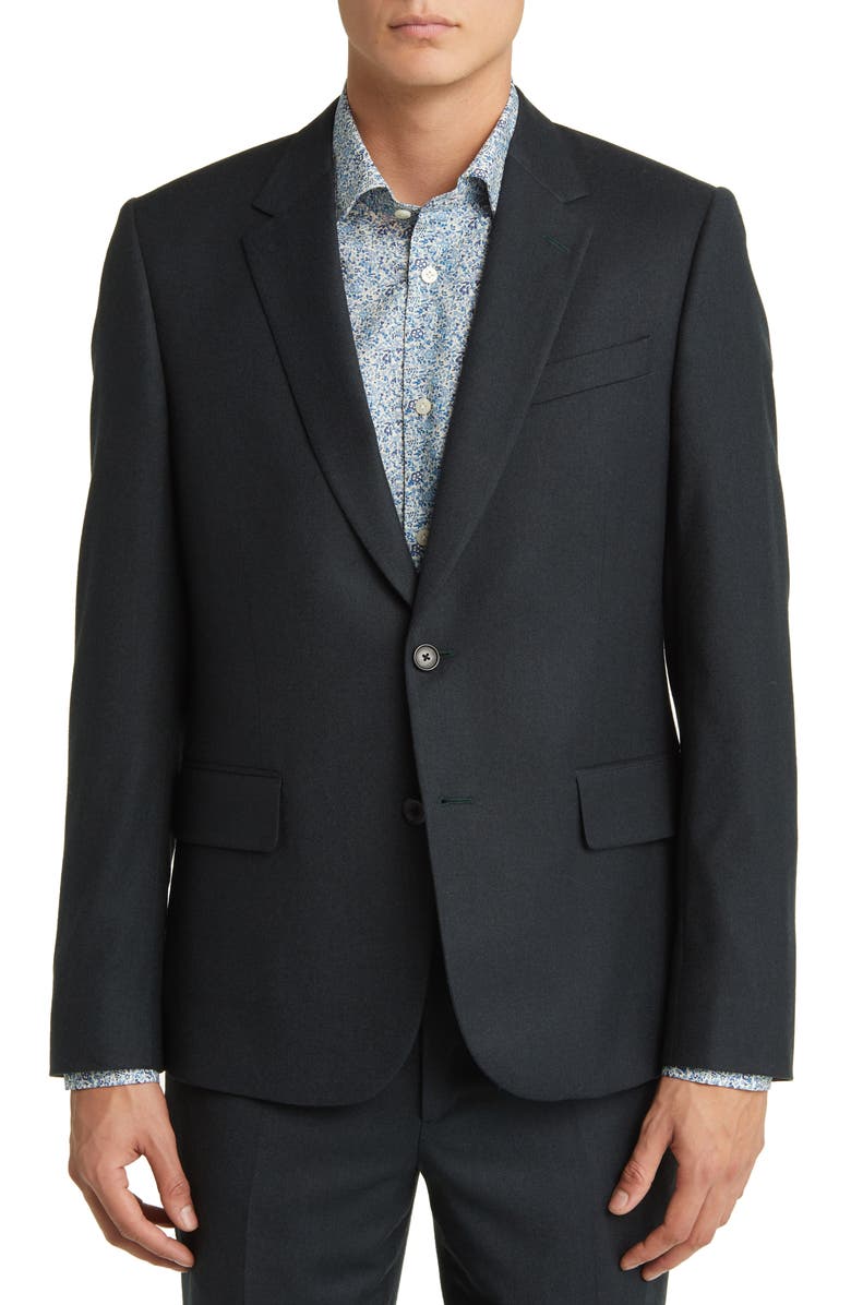 Paul Smith Tailored Fit Two-Button Wool Blend Suit, Alternate, color, 