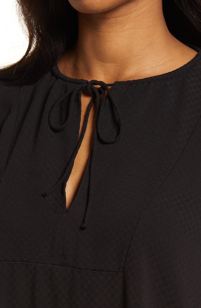 Treasure & Bond Floral Puff Shoulder Top, Alternate, color, 