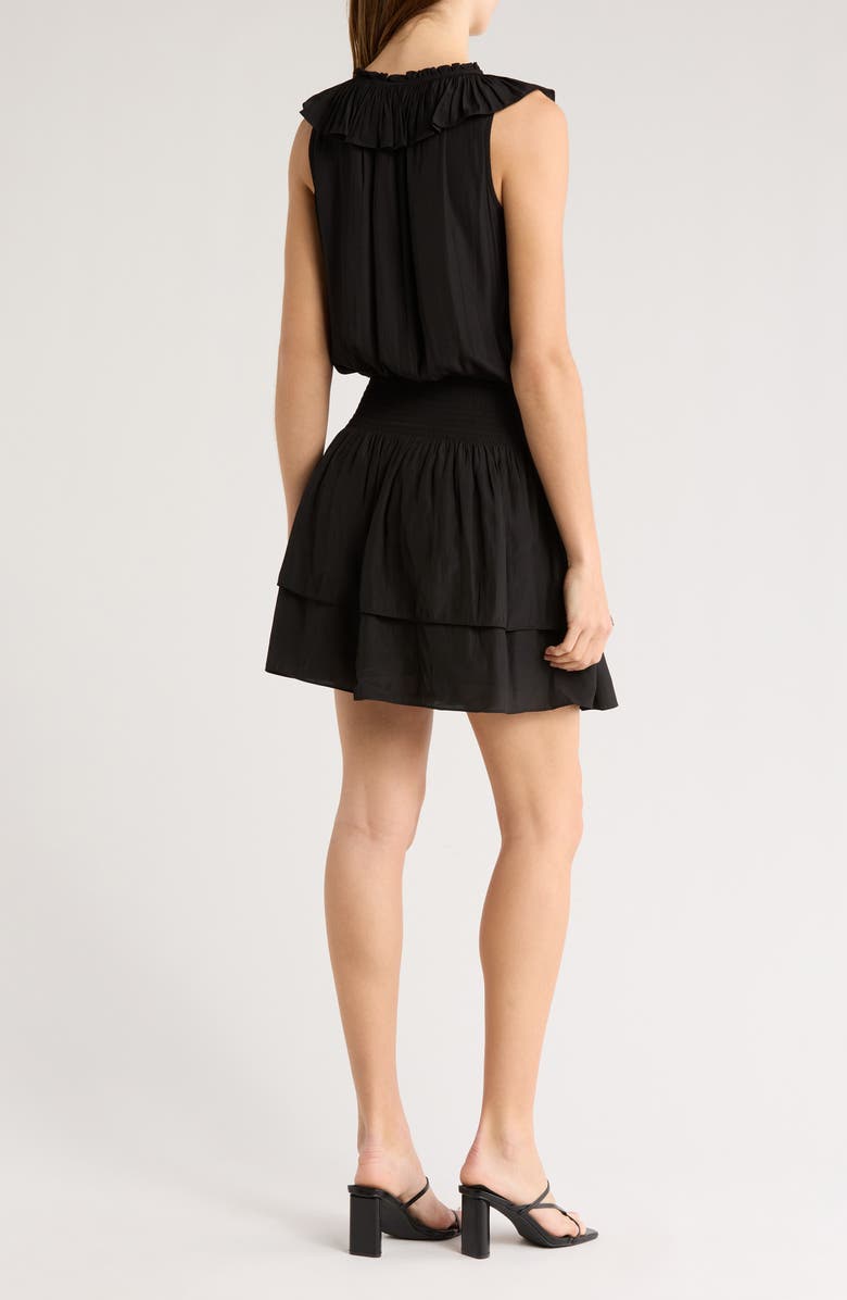 Ramy Brook Carson V-Neck Minidress, Alternate, color, 