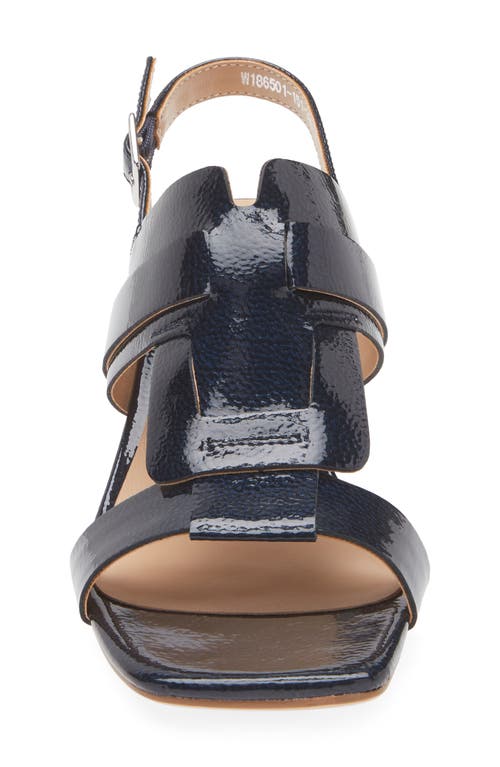 Regarde Le Ciel Amalia Slingback Sandal In Rock Navy 6920