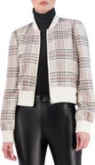 Ookie & Lala Plaid Bomber Jacket