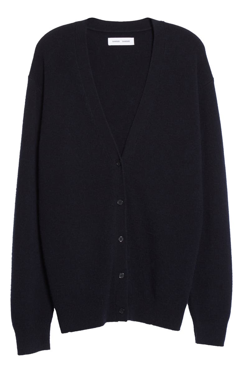 Samsøe Samsøe Amaris Long Wool Cardigan, Alternate, color,