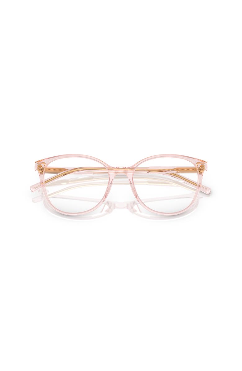Dolce&Gabbana 52mm Butterfly optical glasses, Alternate, color, Pink