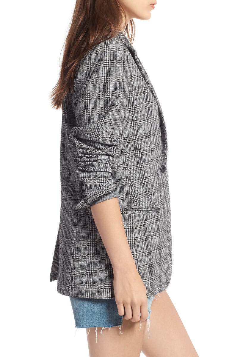 Treasure & Bond Glen Plaid Blazer, Alternate, color, 