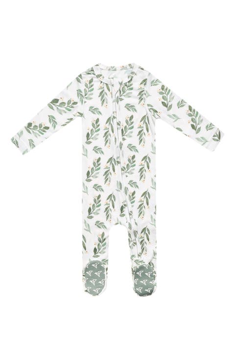 Fern Zip Footie (Baby)