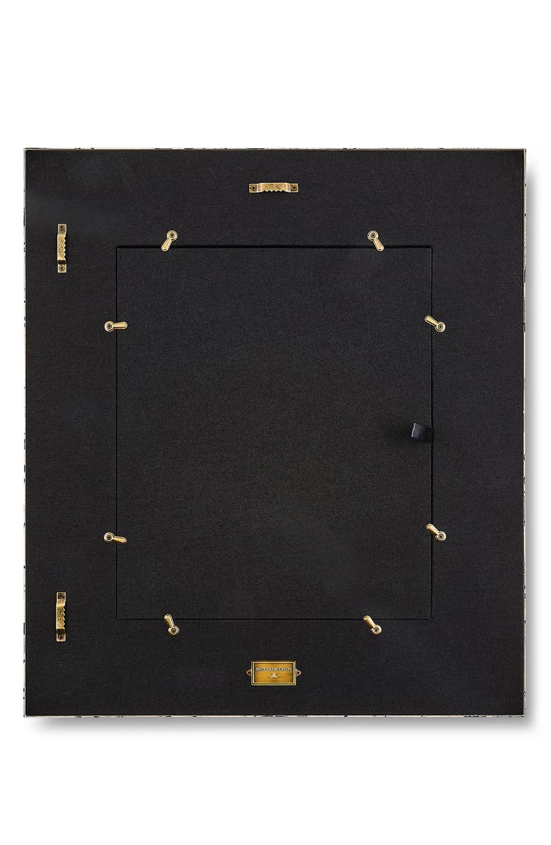 MACKENZIE CHILDS Sterling Check Enamel Wall Mirror, Alternate, color, Sterling