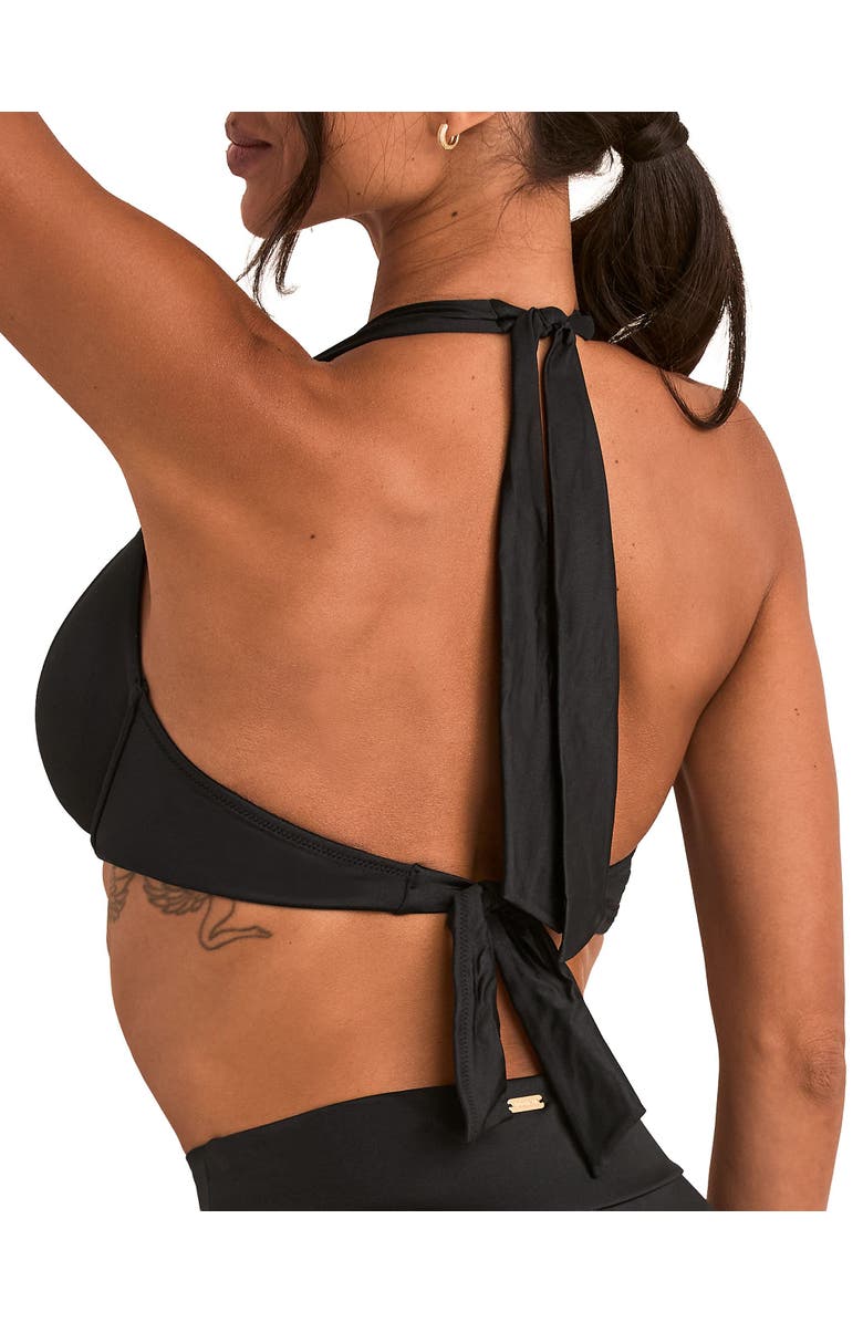 Adore Me Marlena Swimwear Swimwear Top, Alternate, color, Black