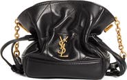 Saint Laurent Mini Jamie Leather Shoulder Bag