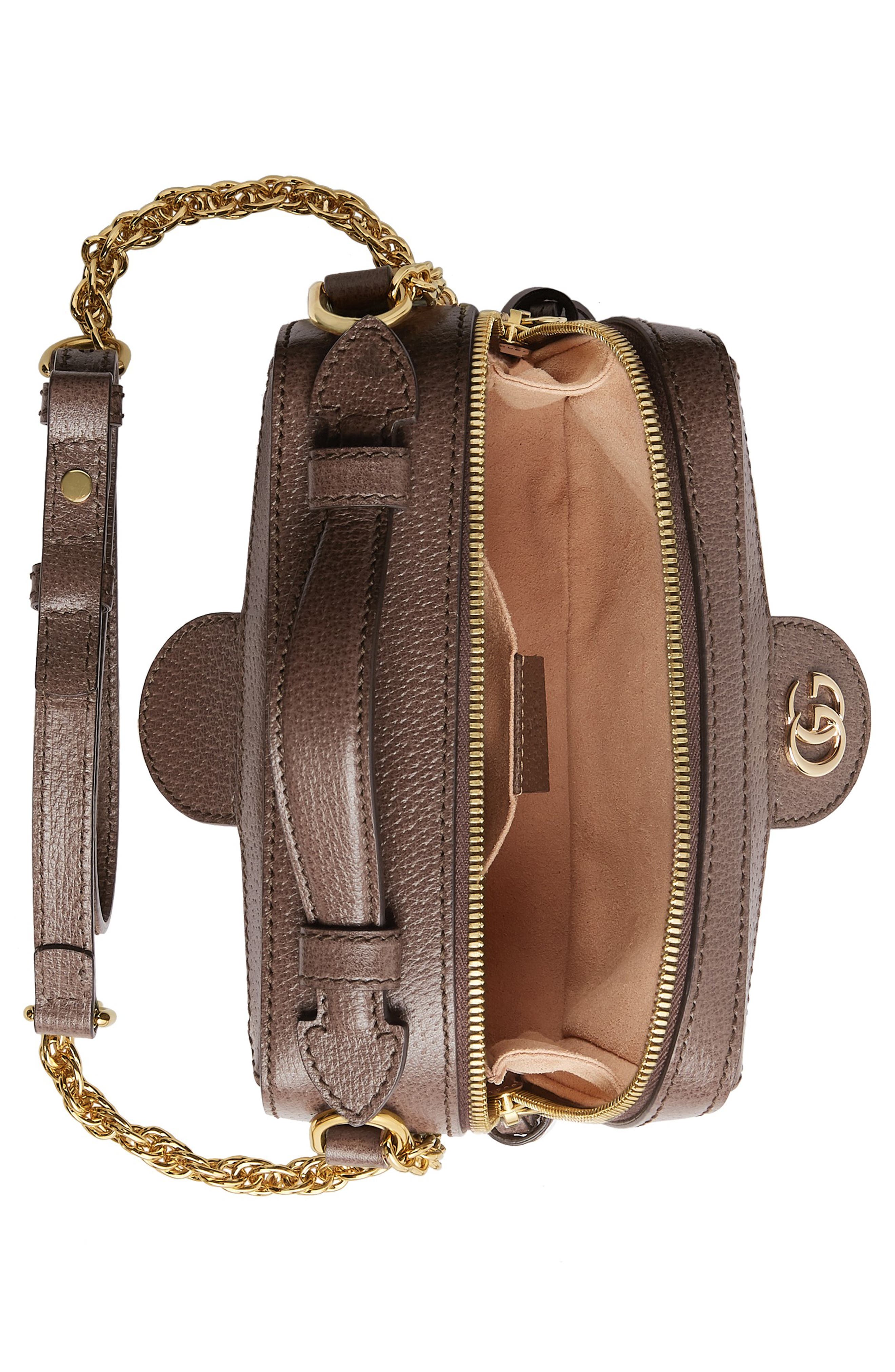 Gucci Mini Ophidia GG Supreme Canvas Shoulder Bag, Alternate, color, 