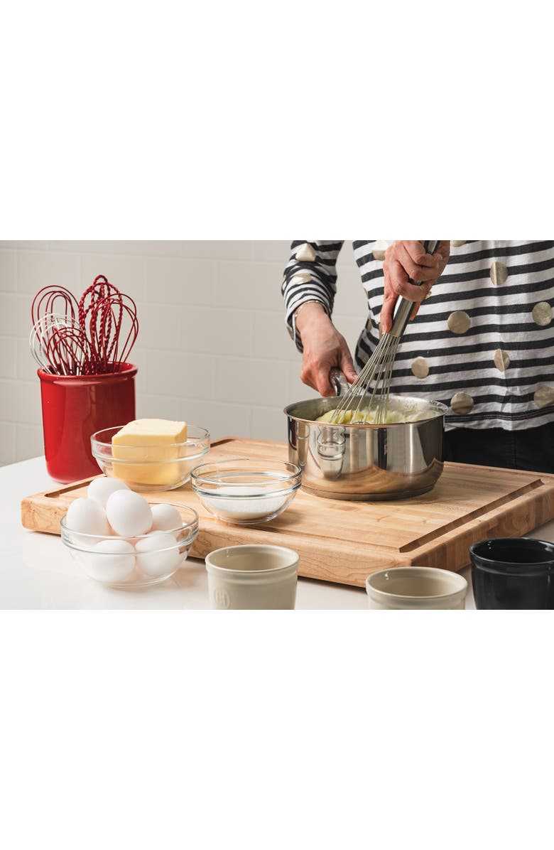 CUISIPRO 12 Inch Stainless Steel Balloon Whisk Ball Solid Handle, Alternate, color, Silver