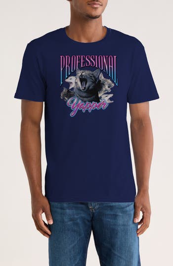 Monster Digital Professional Yapper Graphic T-shirt In Blue