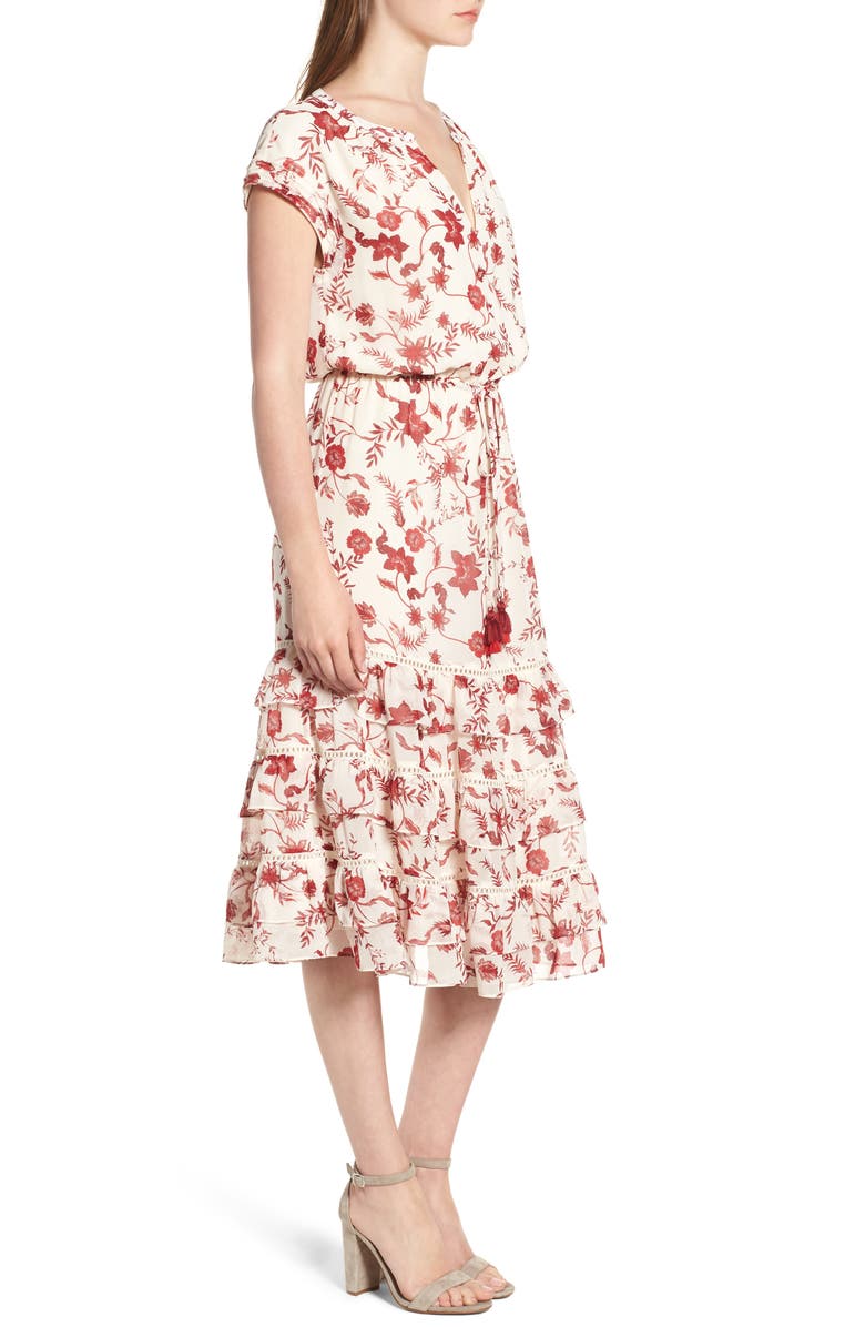 Rebecca Minkoff Sophie Print Dress, Main, color, 