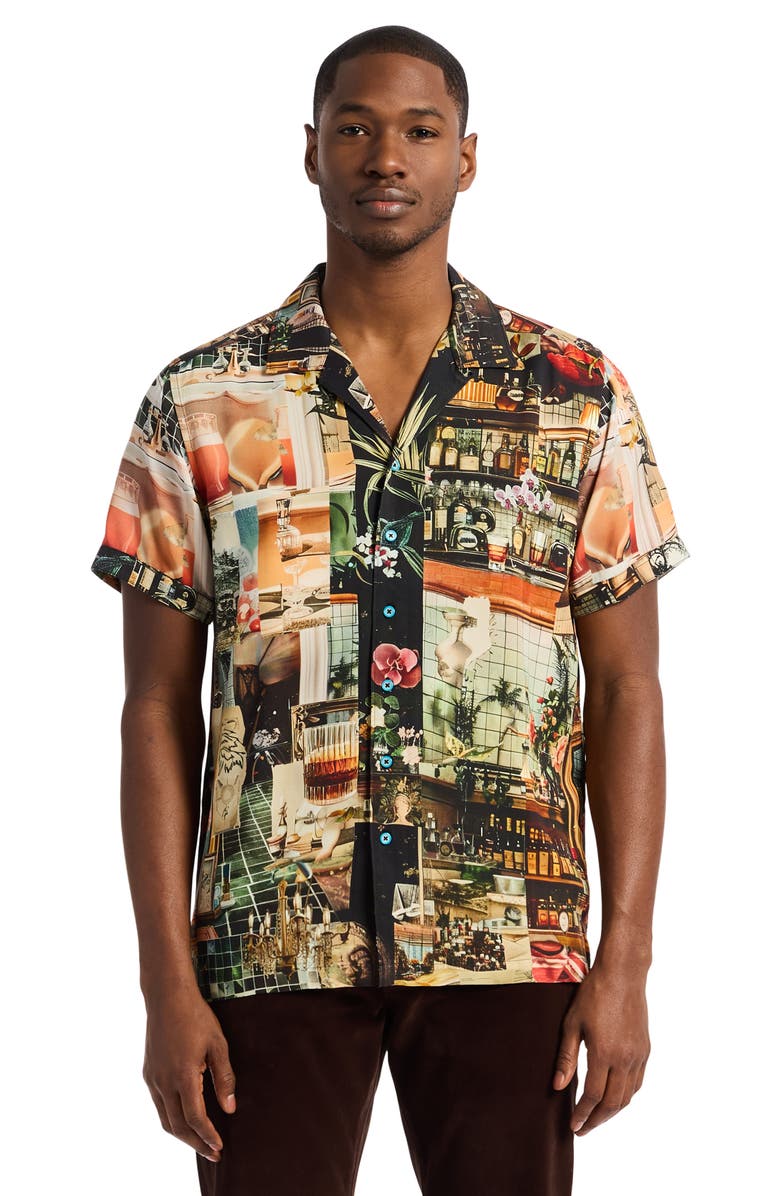Robert Graham Harry's Place Camp Shirt, Alternate, color, 