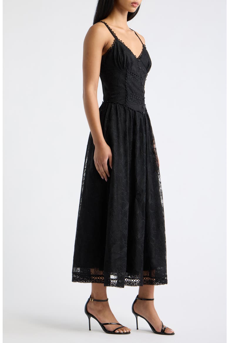 Alexander Maxi Dress, Alternate, color, BLACK