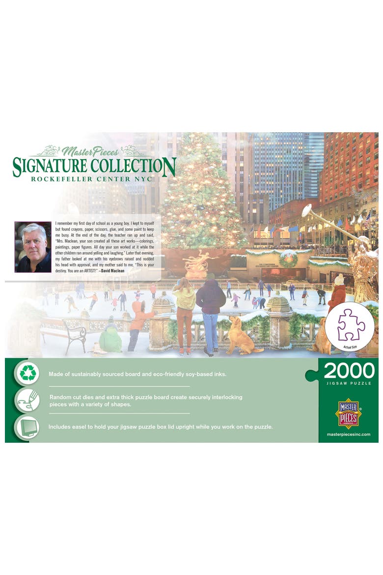 Rockefeller Center 2000 Piece Puzzle, Alternate, color, Multicolor