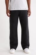 PURPLE BRAND Heavyweight Cotton Fleece Cutoff Sweatpants