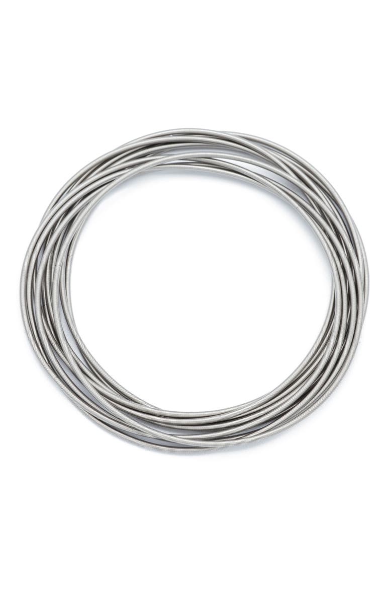 Emerson & Oliver Dia Stainless Steel Bracelets, Main, color, Set Of 10