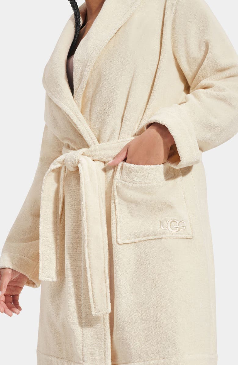 UGG<sup>®</sup> Lenore Terry Cloth Robe, Alternate, color,