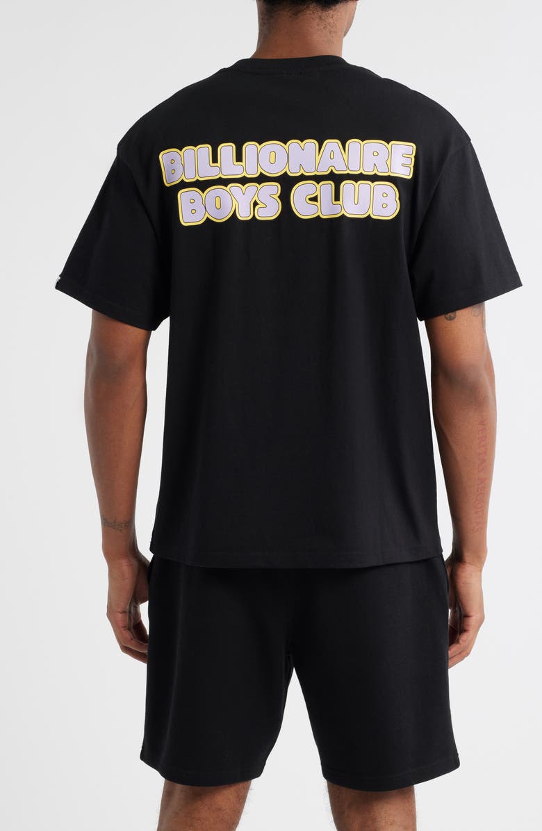 Billionaire Boys Club Wealth, Heart & Mind Crop Graphic T-Shirt, Alternate, color, Black