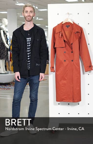 Halogen® Double Breasted Trench Coat (Women) | Nordstrom