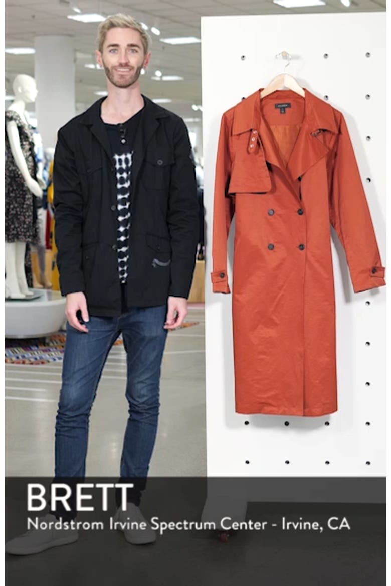Double Breasted Trench Coat video