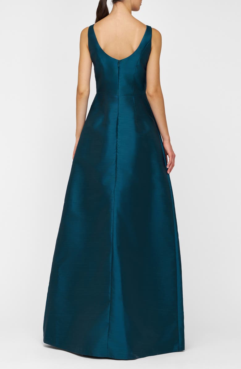 Kay Unger Giselle Embellished A-Line Evening Gown, Alternate, color, Lotus Pink