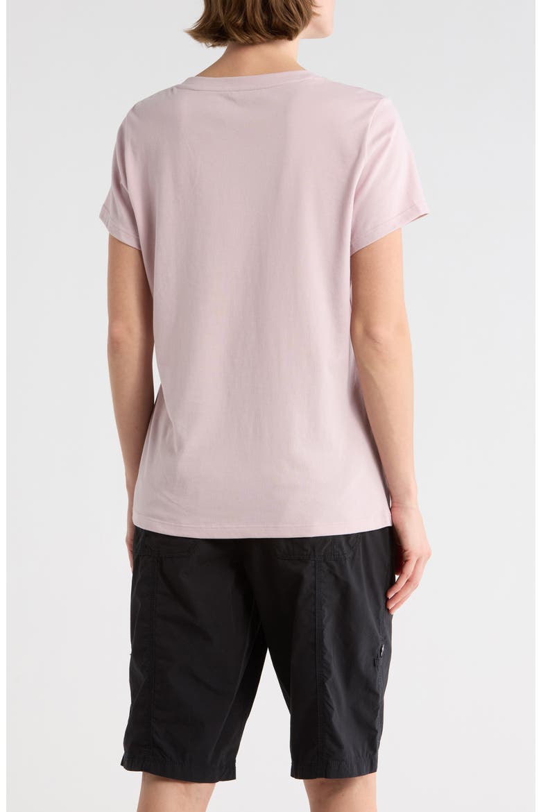Embroidered Logo V-Neck T-Shirt, Alternate, color, ALLURE
