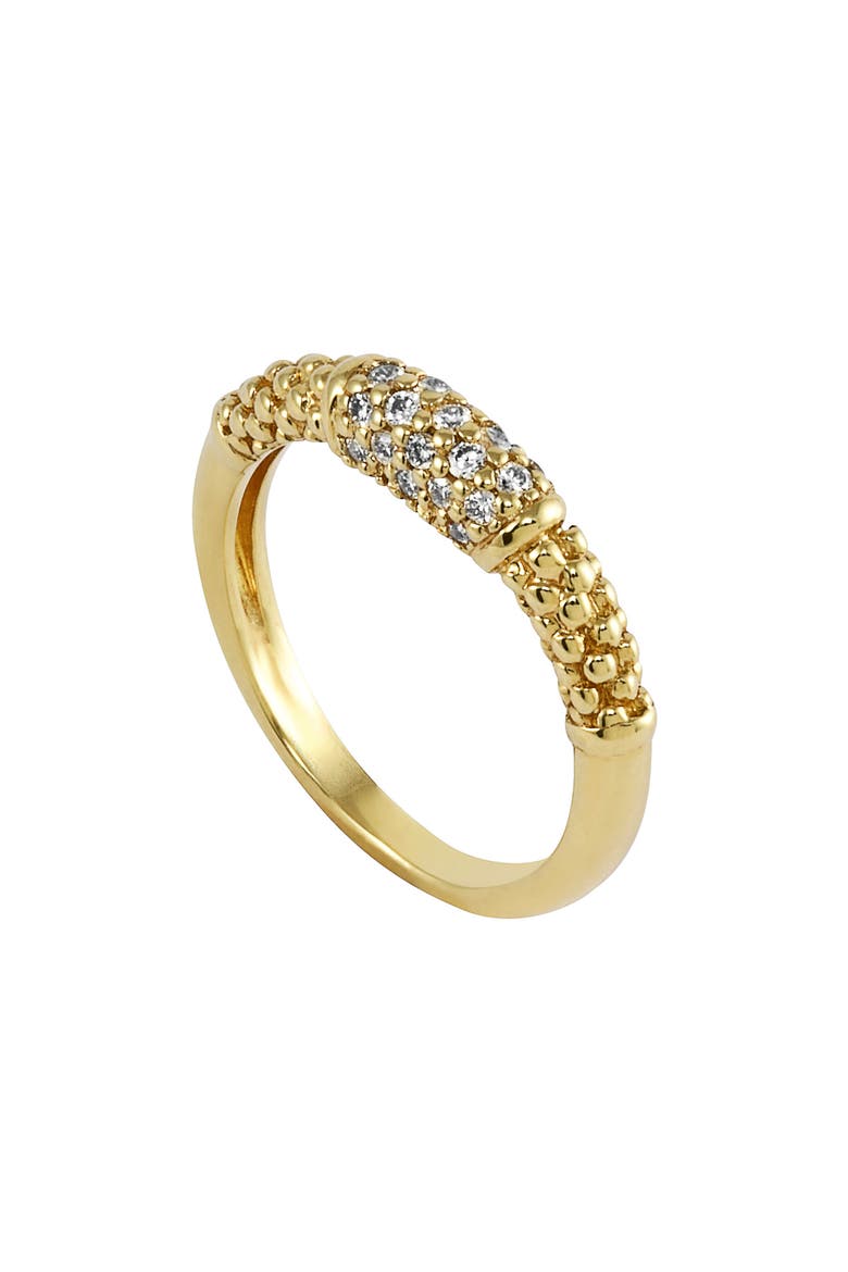 Caviar Diamond Ring, Main, color, GOLD