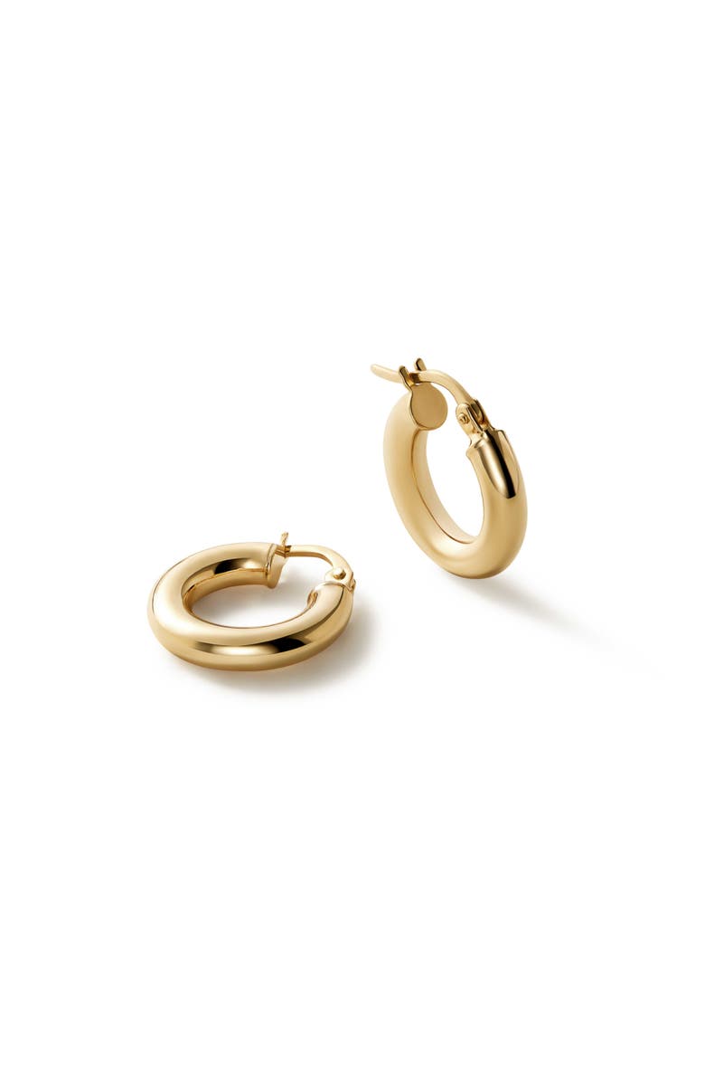 Ana Luisa Classic Hoop Earrings - Mini, Main, color, Gold