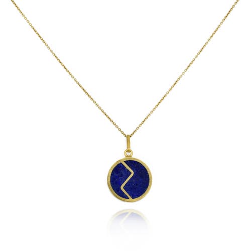 Turquoise Mountain Zabul Pendant In Gold