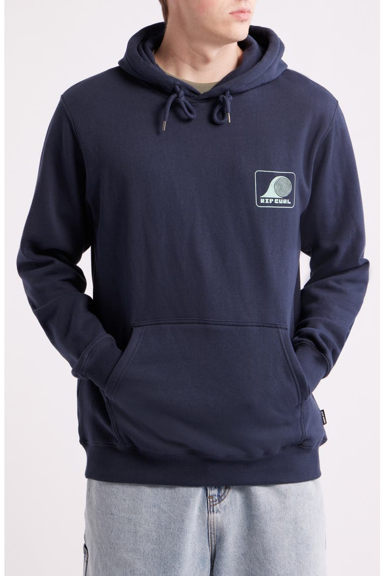 Artist Of The Search Graphic Hoodie, Main, color, DARK NAVY