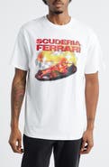 PUMA x Scuderia Ferrari Cotton Graphic T-Shirt