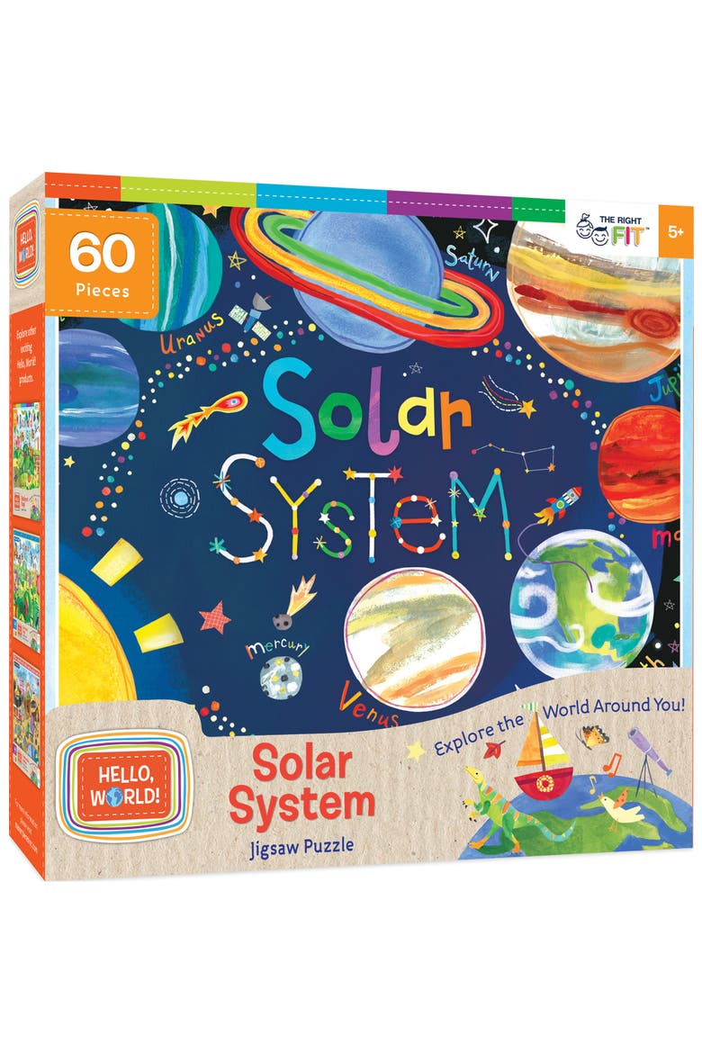 Hello, World! Solar System 60pc Puzzle, Main, color, Multicolor