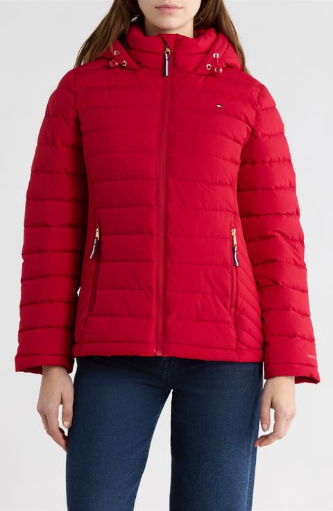Stretch Water Resistant Quilted Jacket