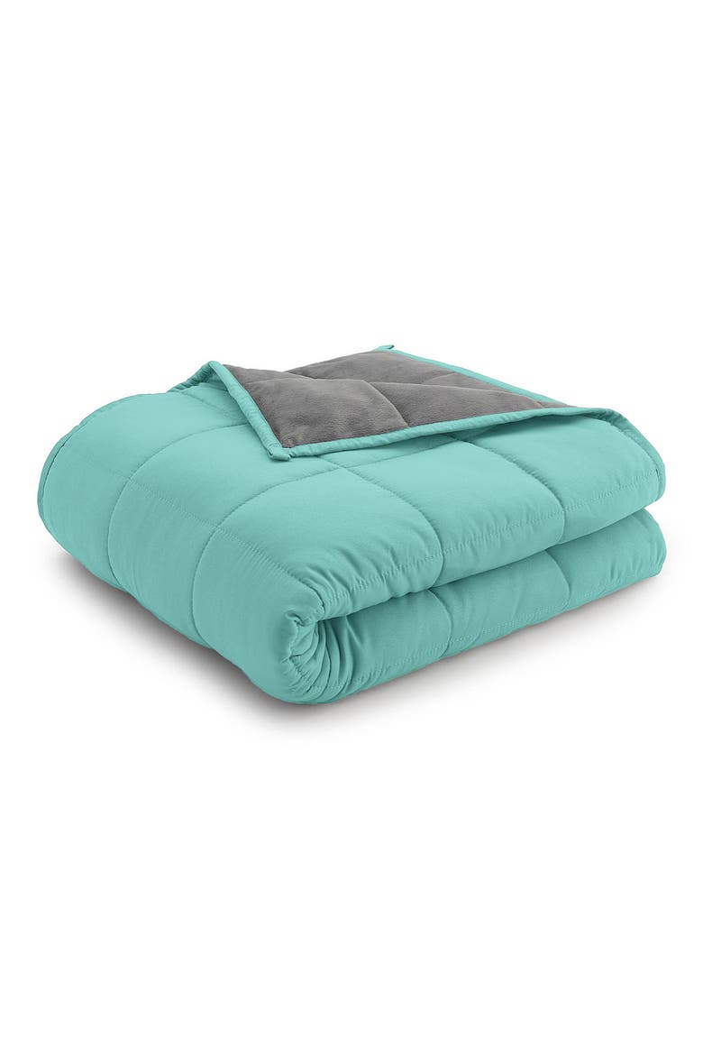 Weighted Blanket - 12 lbs., Main, color, AQUA