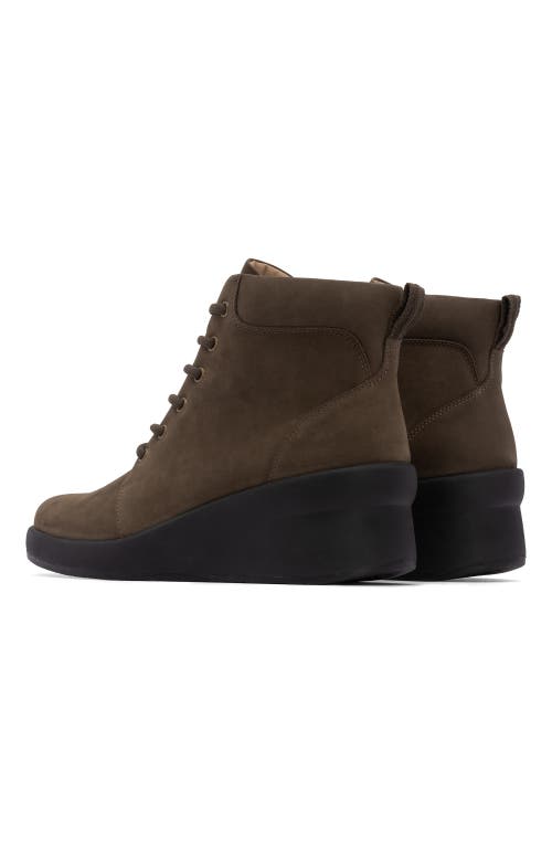 Abeo Passage Lace Up Boot In Olive - Regular