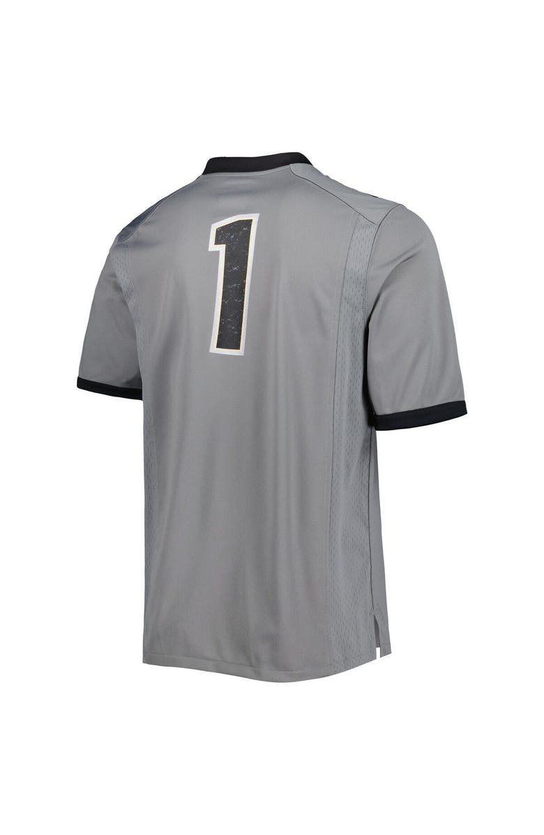 Nike Men's Nike Silver Colorado Buffaloes #1 Untouchable Replica Football Jersey, Alternate, color, 