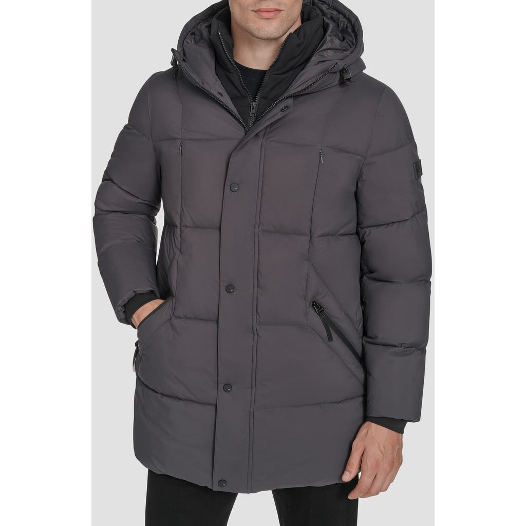 Andrew Marc The Millstream Parka In Gray