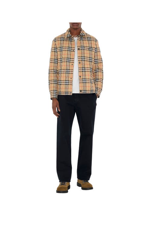 Burberry Reversible Vintage Check Thermoregulated Overshirt