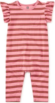 Tea Collection Ruffle Sleeve Baby Romper